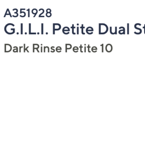 GILI NWOT 10 p Dual Stretch Back Slit Flared Denim - Picture 2 of 7